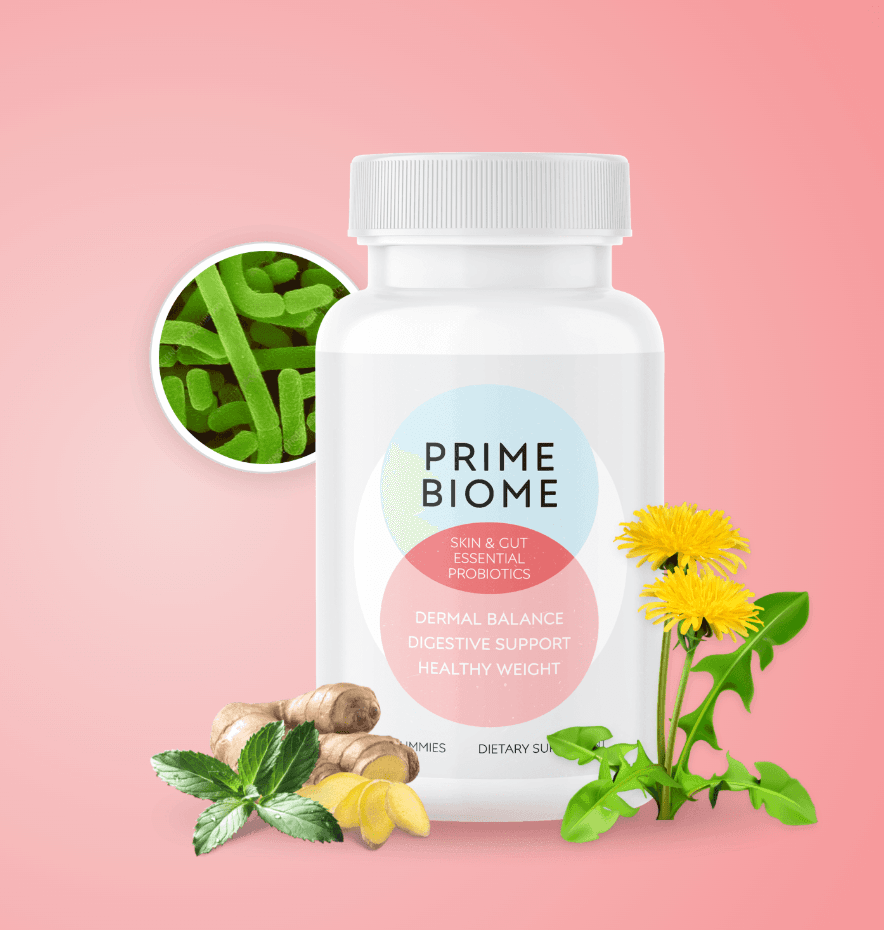 Prime Biome Probióticos Esenciales para Piel e Intestino
